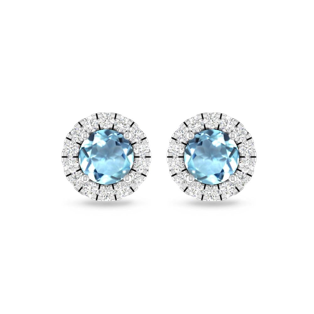 White Gold - Aquamarine