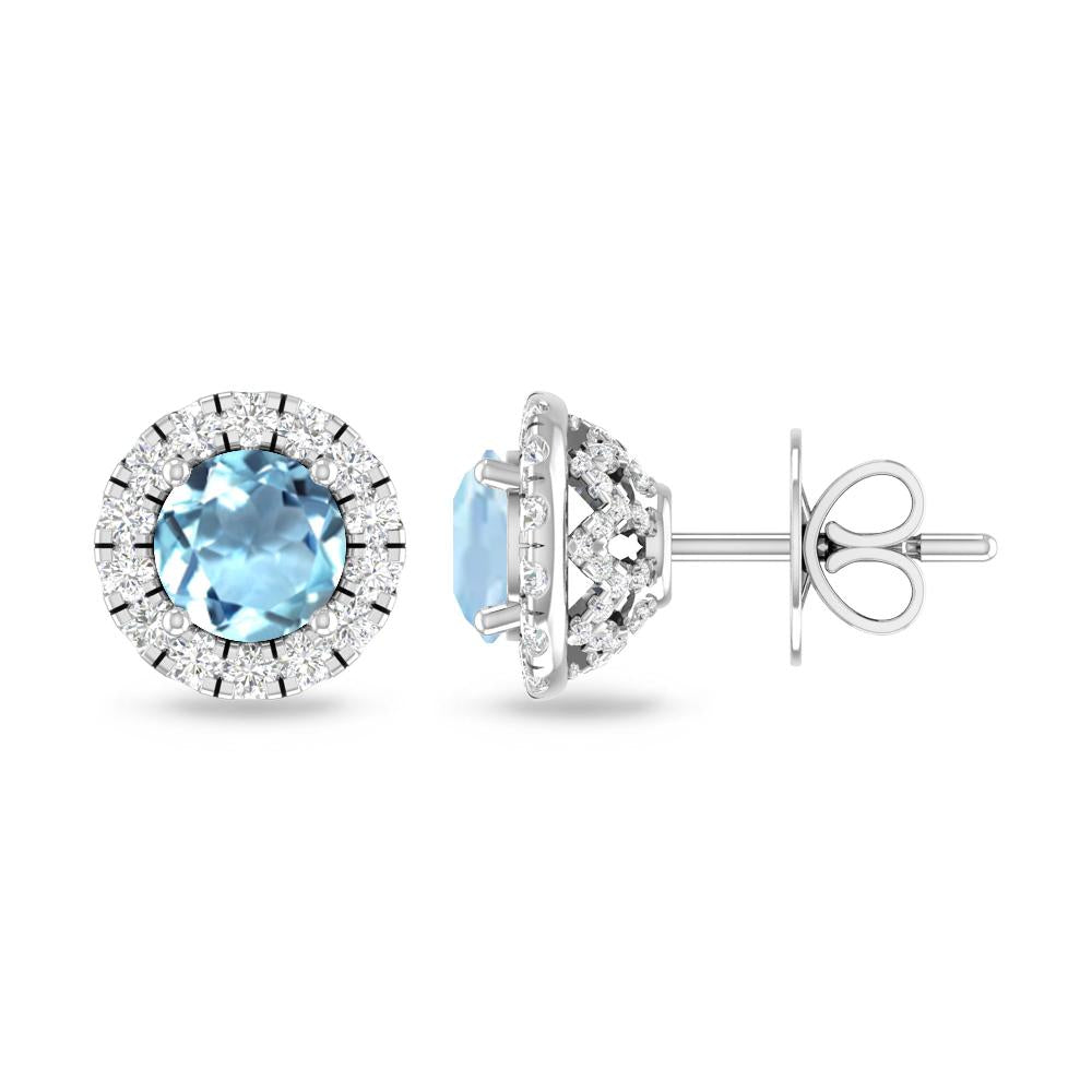 White Gold - Aquamarine
