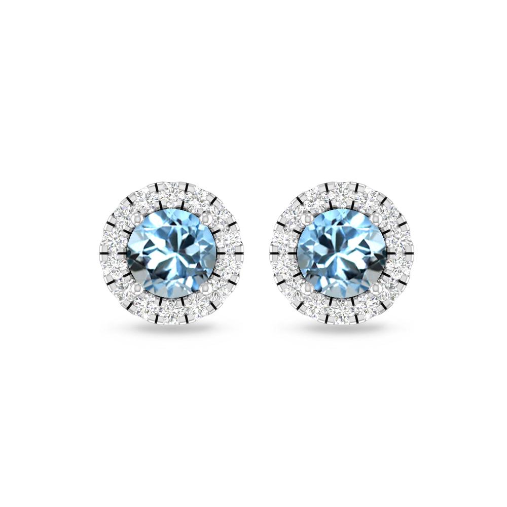 White Gold - Aquamarine
