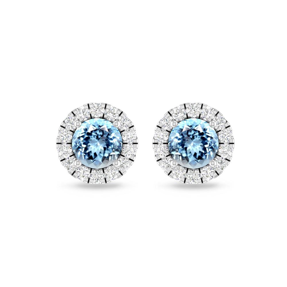 White Gold - Aquamarine