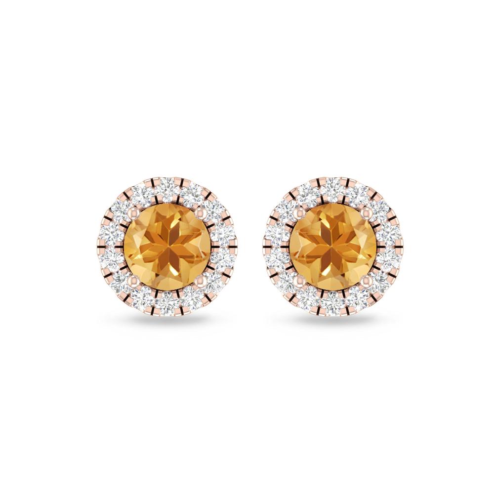 Rose Gold - Citrine
