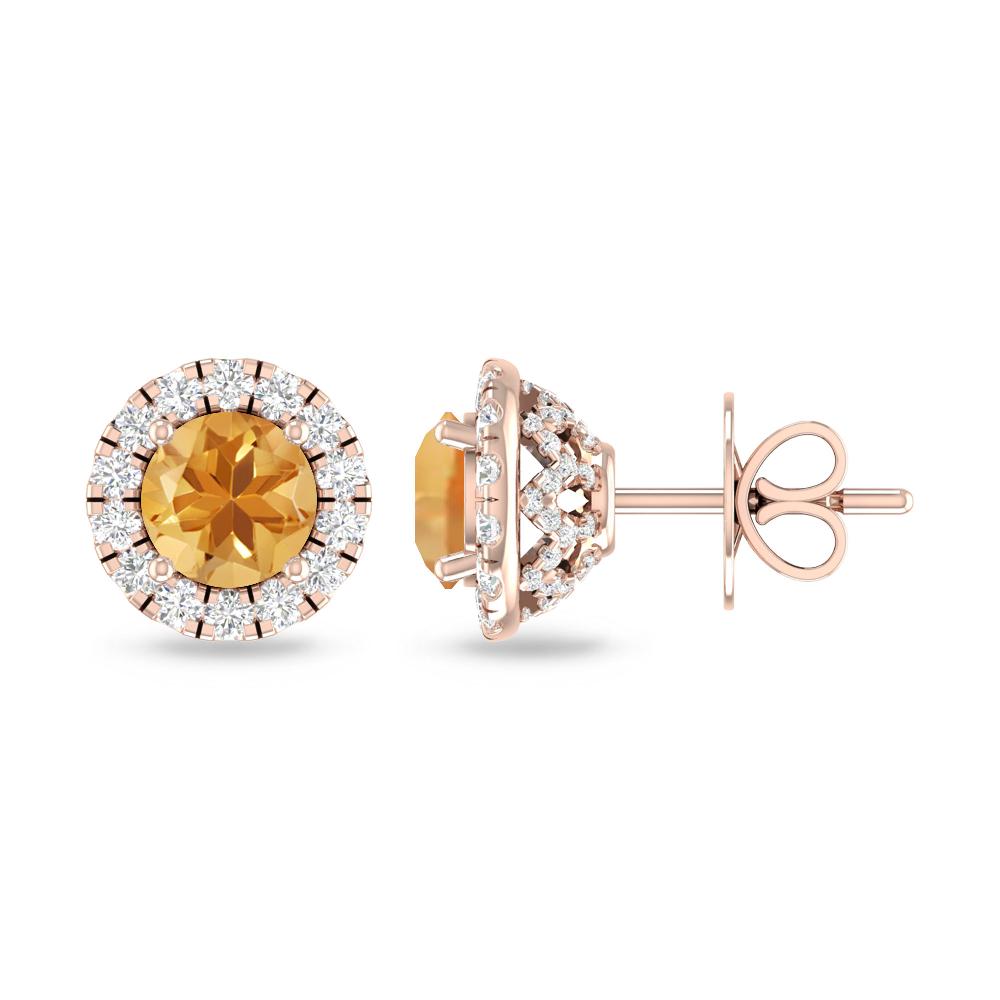 Rose Gold - Citrine