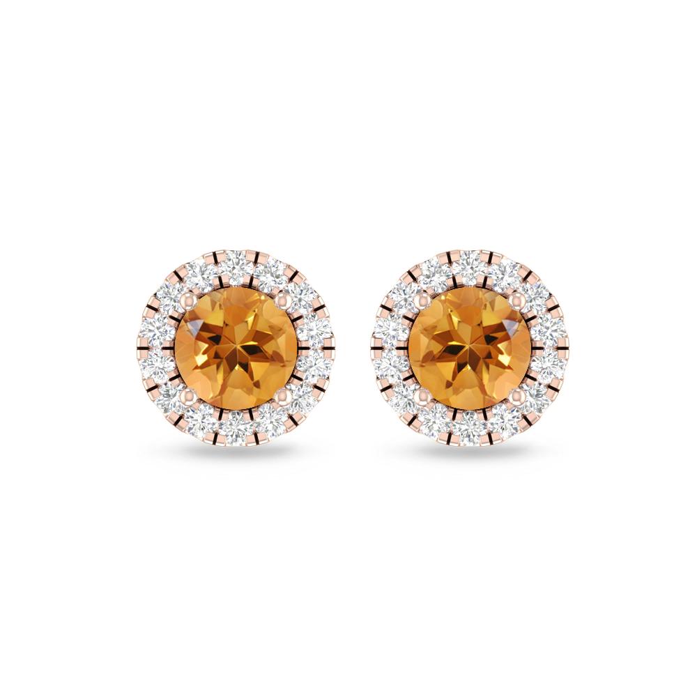 Rose Gold - Citrine