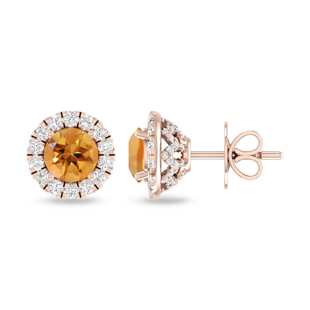 Rose Gold - Citrine
