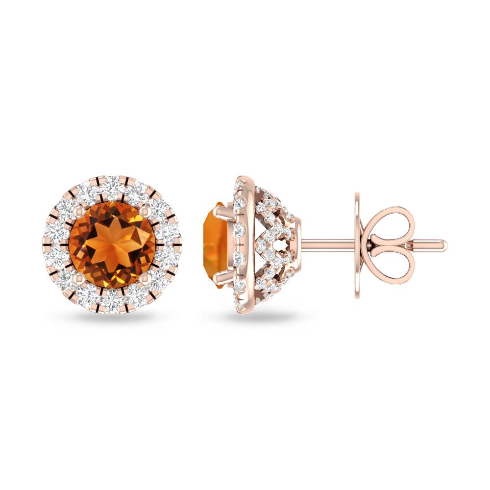 Rose Gold - Citrine