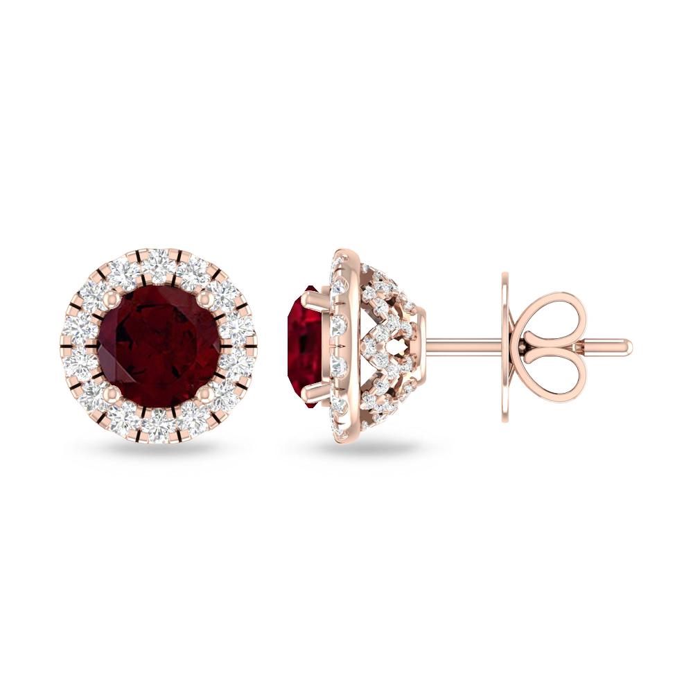 Rose Gold - Garnet