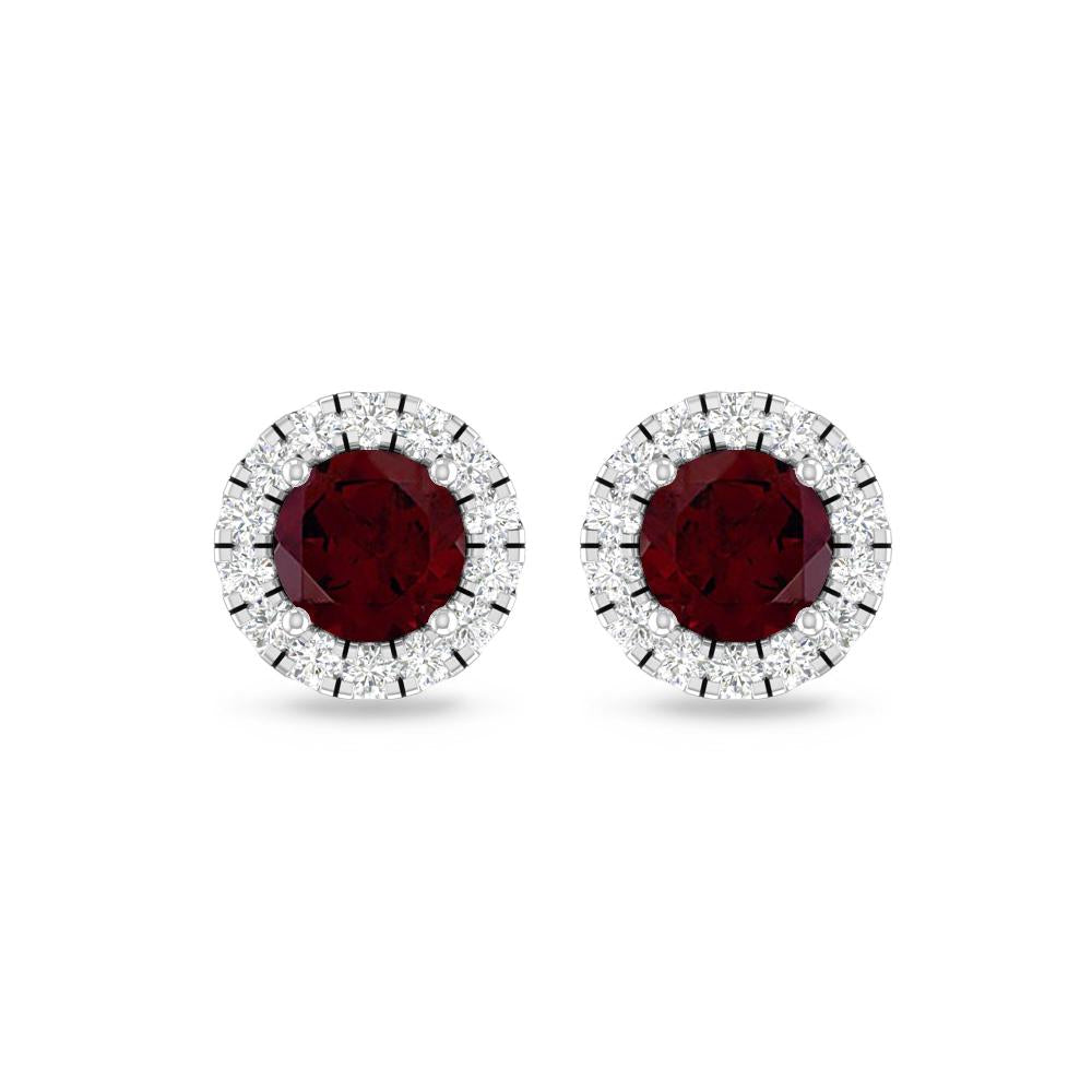 White Gold - Garnet