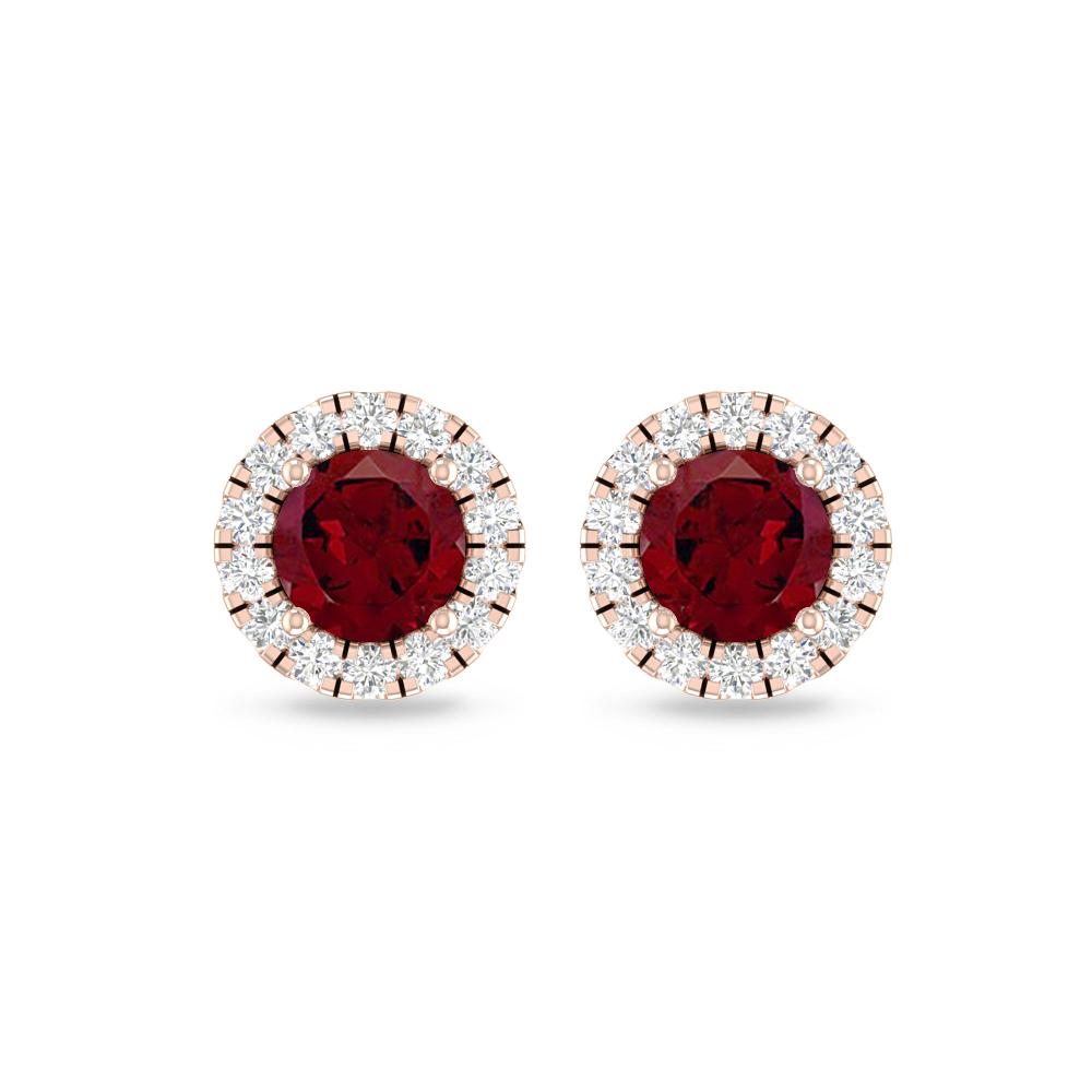 Rose Gold - Garnet