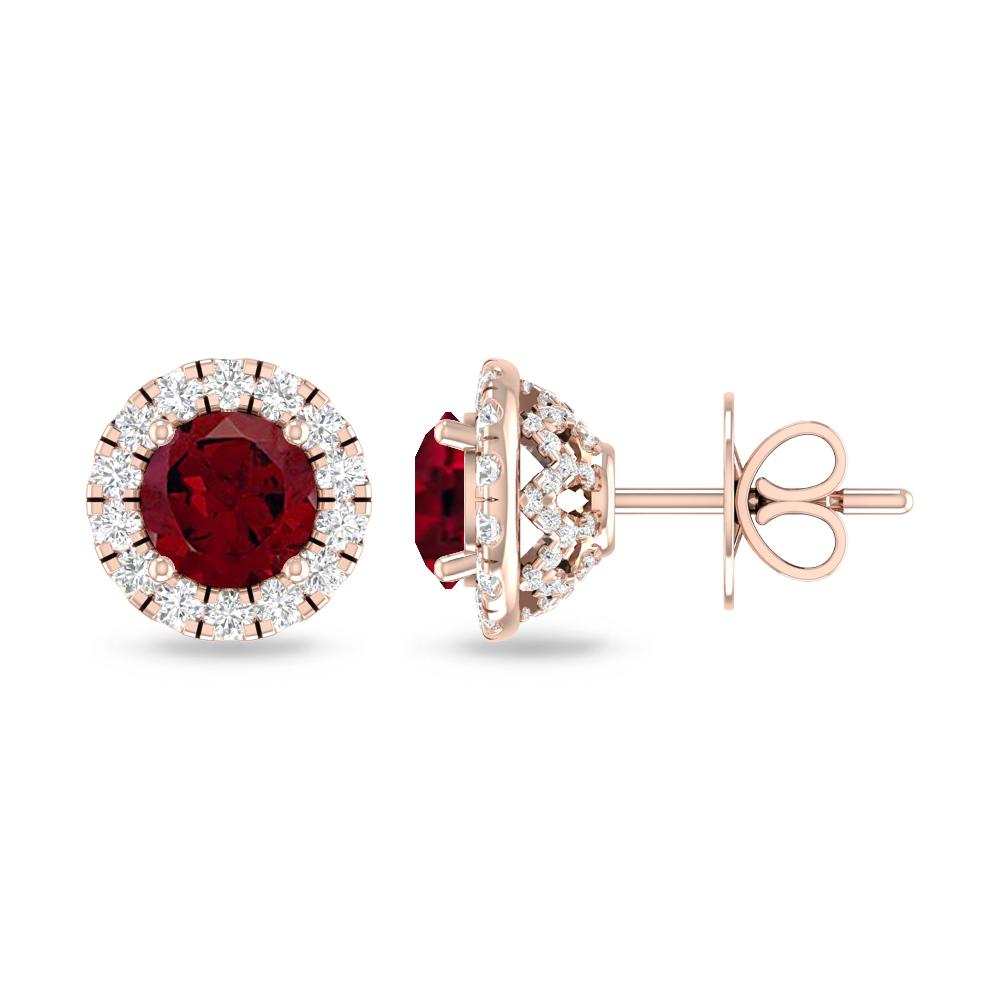 Rose Gold - Garnet