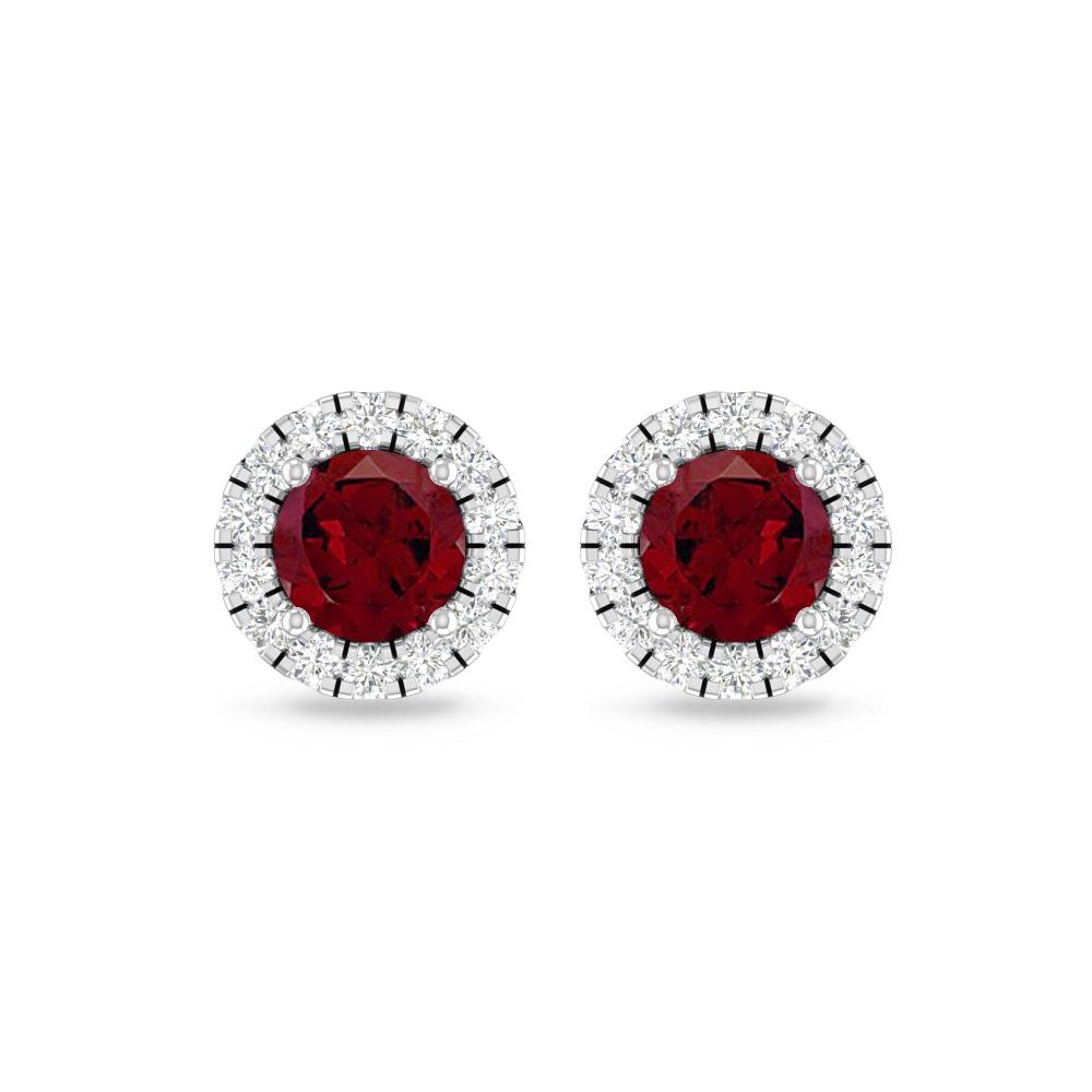 White Gold - Garnet