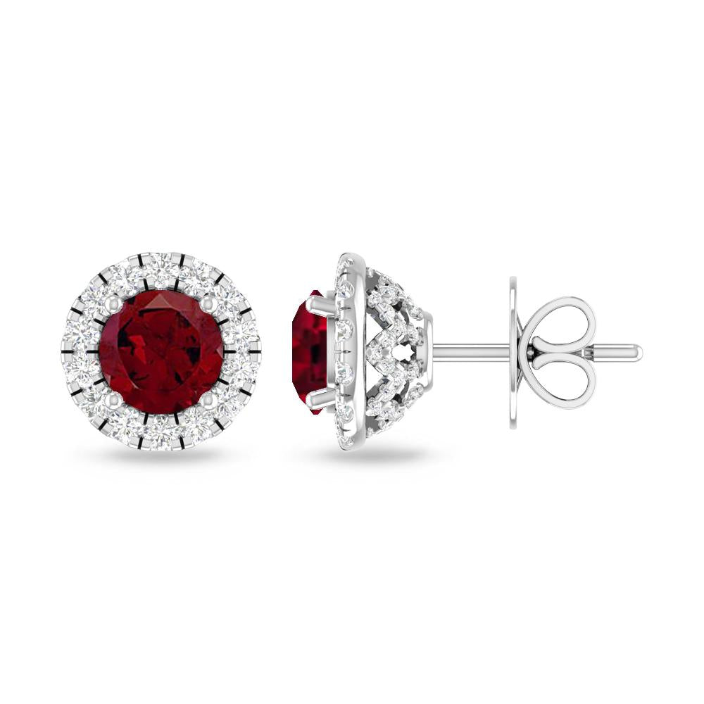White Gold - Garnet