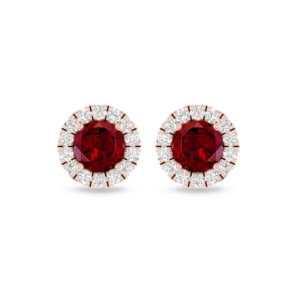 Rose Gold - Garnet