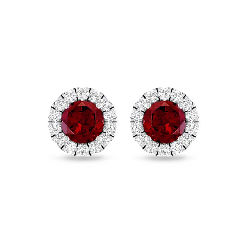 White Gold - Garnet