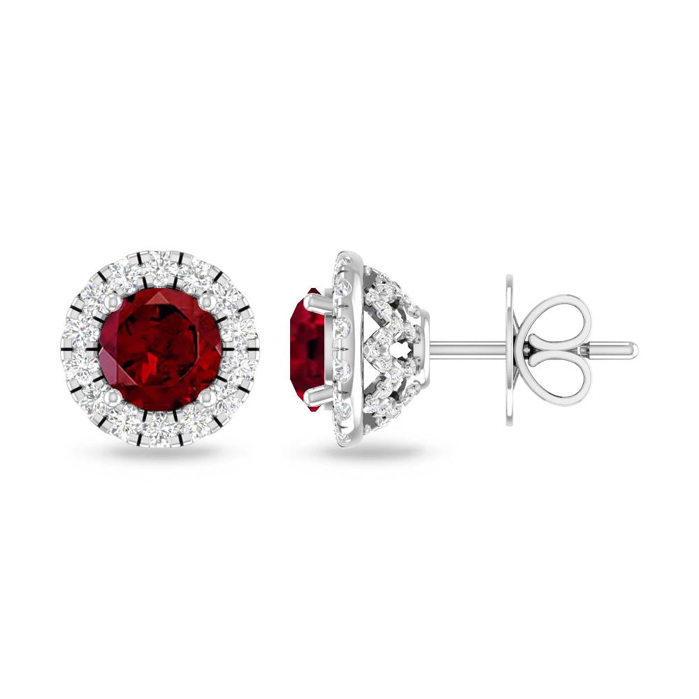 White Gold - Garnet