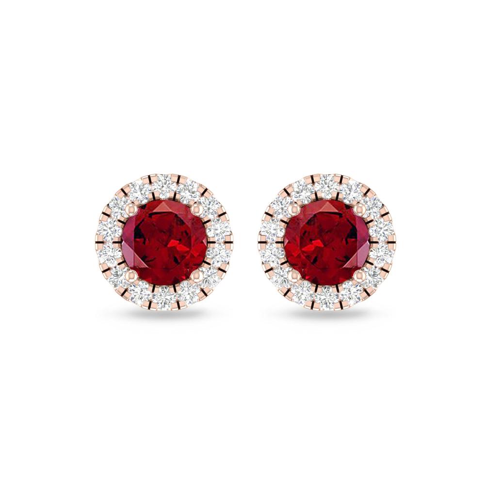 Rose Gold - Garnet