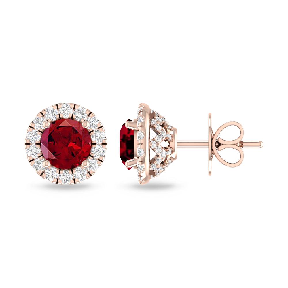 Rose Gold - Garnet