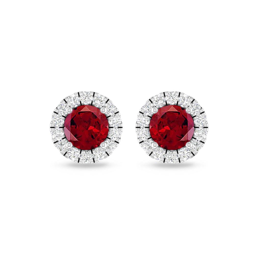 White Gold - Garnet
