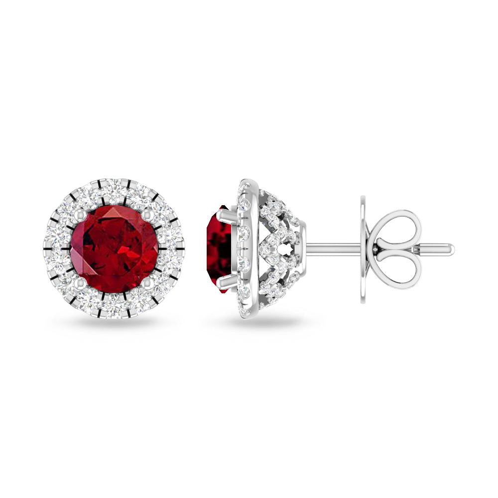 White Gold - Garnet