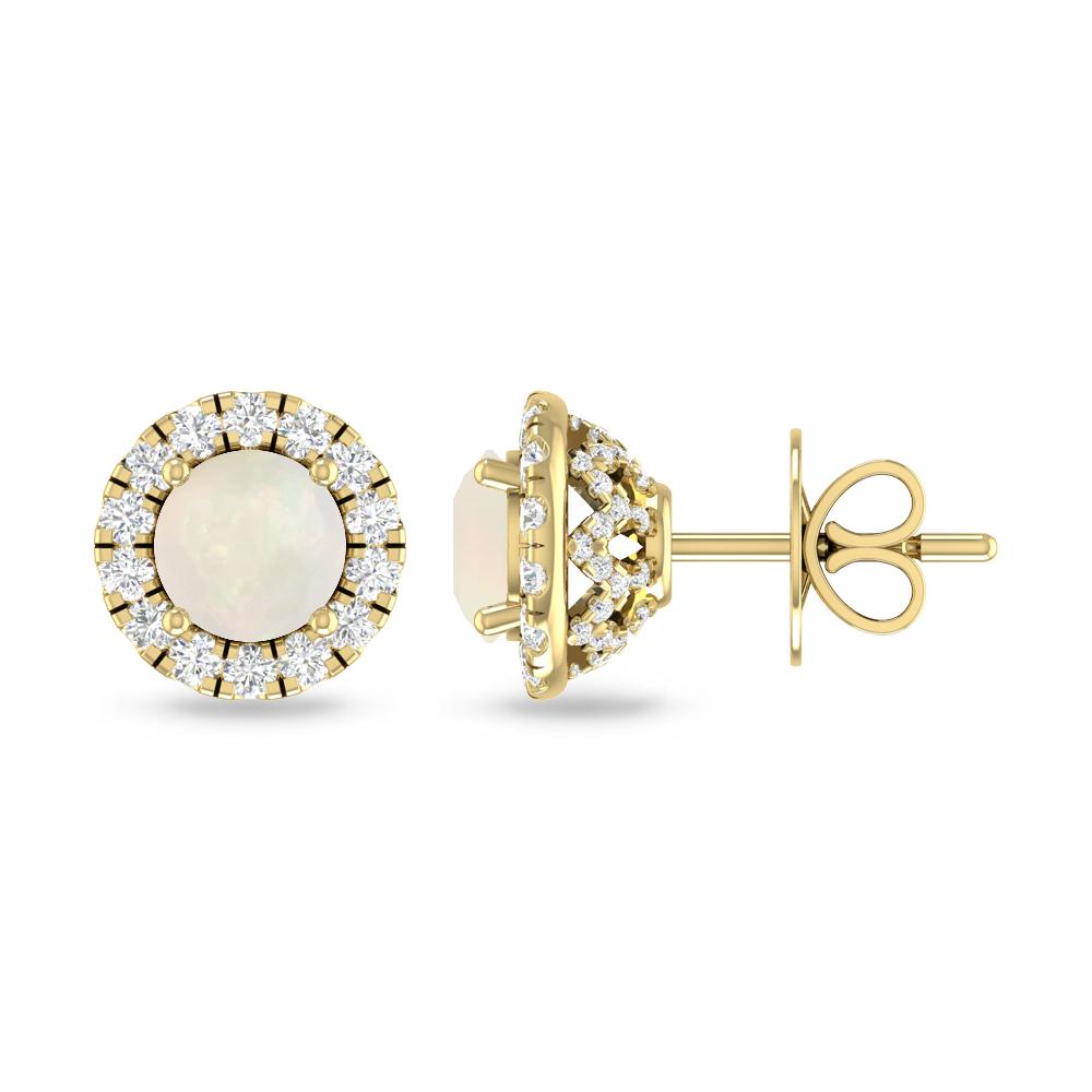 Yellow Gold - Opal