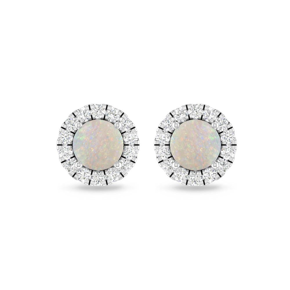 White Gold - Opal
