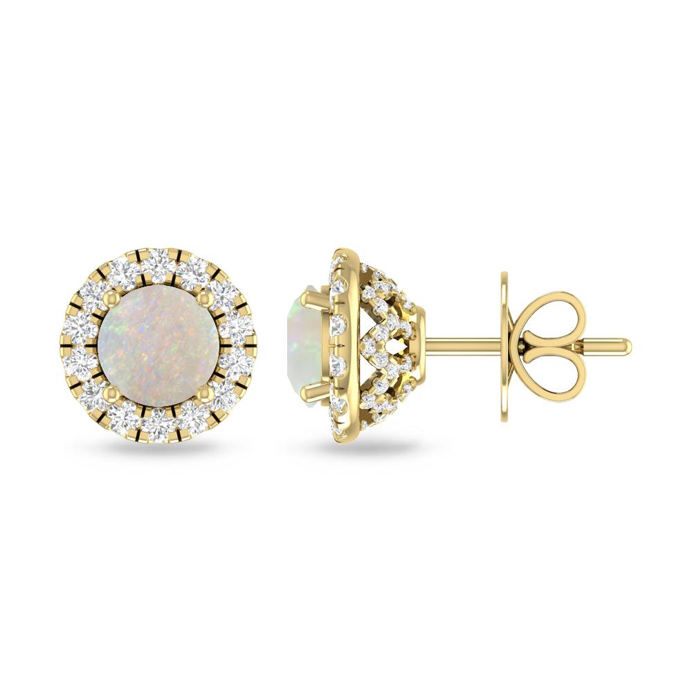 Yellow Gold - Opal