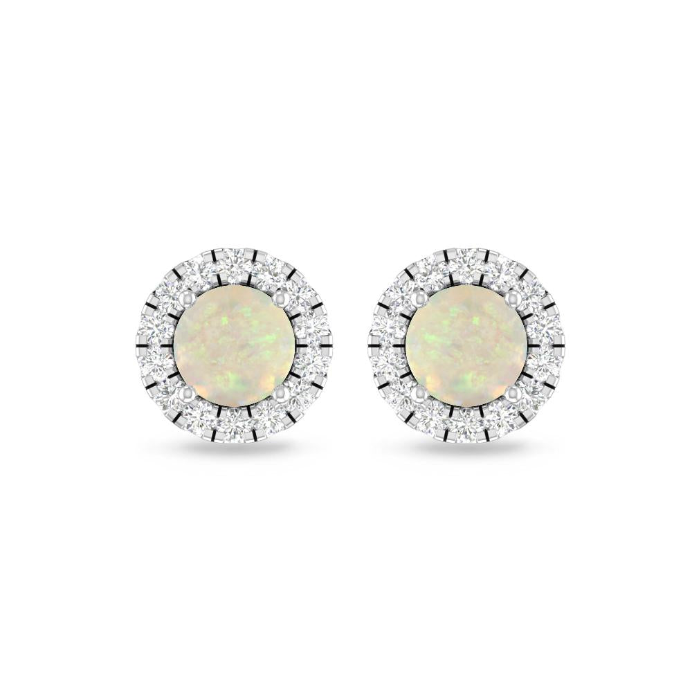 White Gold - Opal