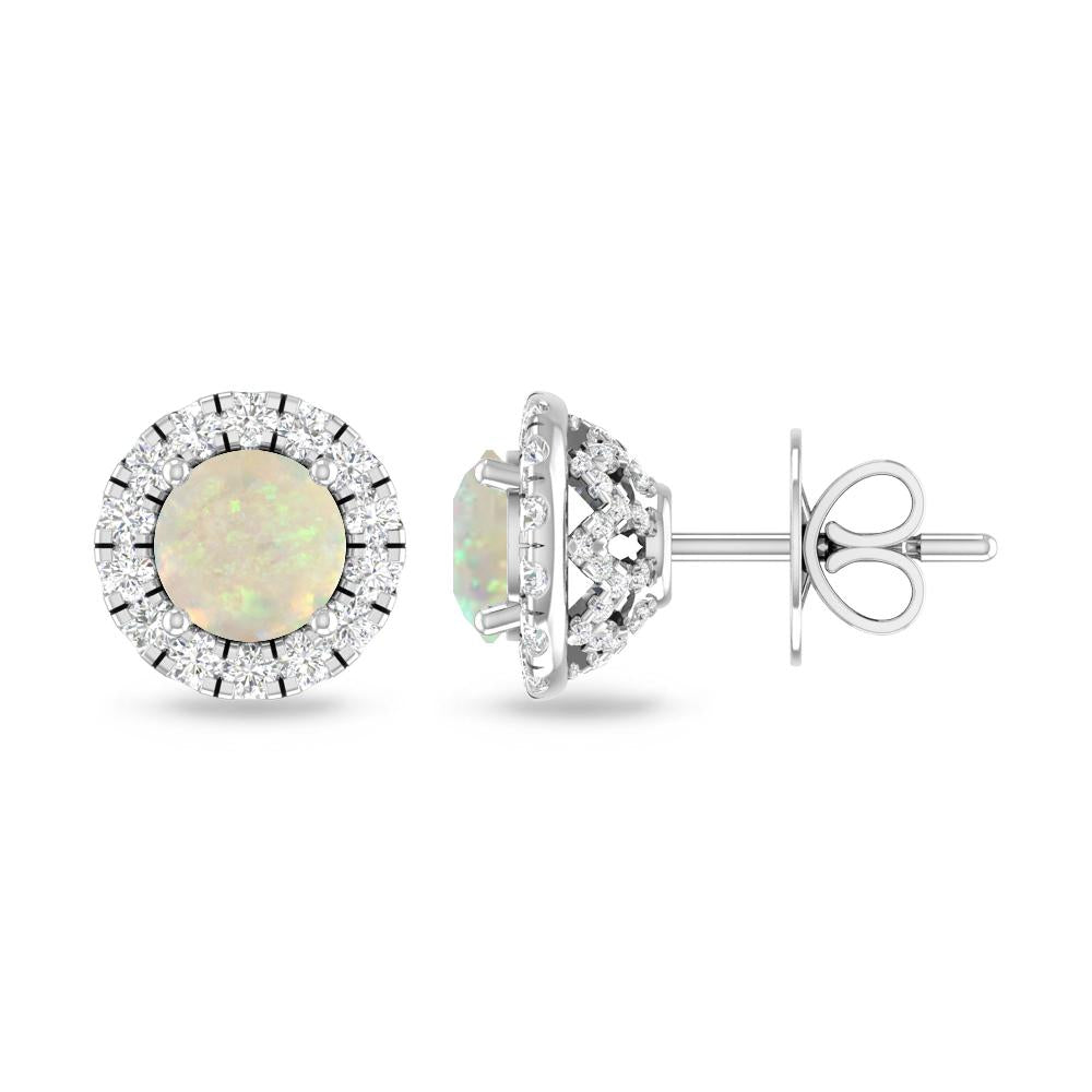 White Gold - Opal