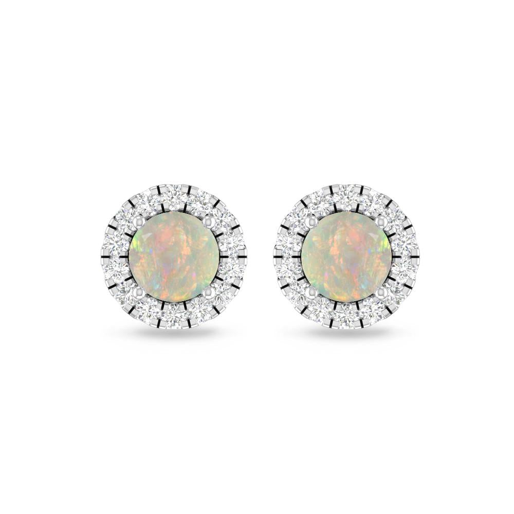 White Gold - Opal