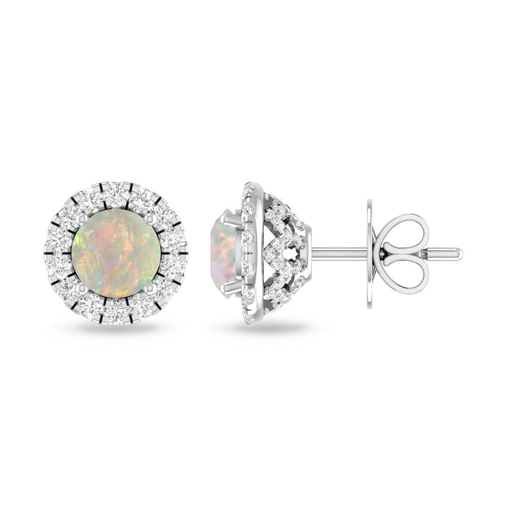 White Gold - Opal