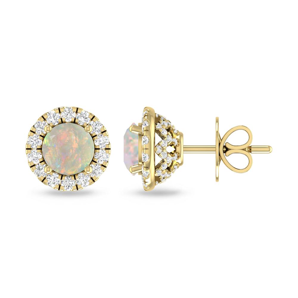 Yellow Gold - Opal