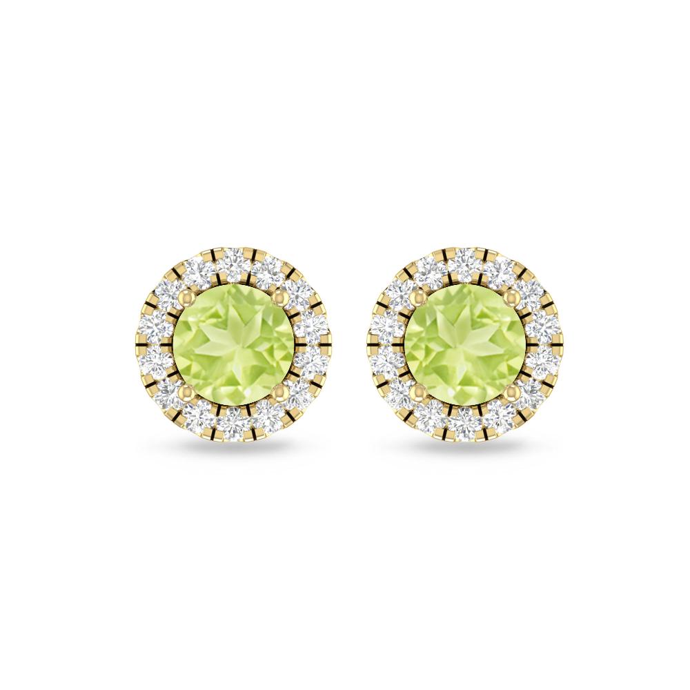 Yellow Gold - Peridot