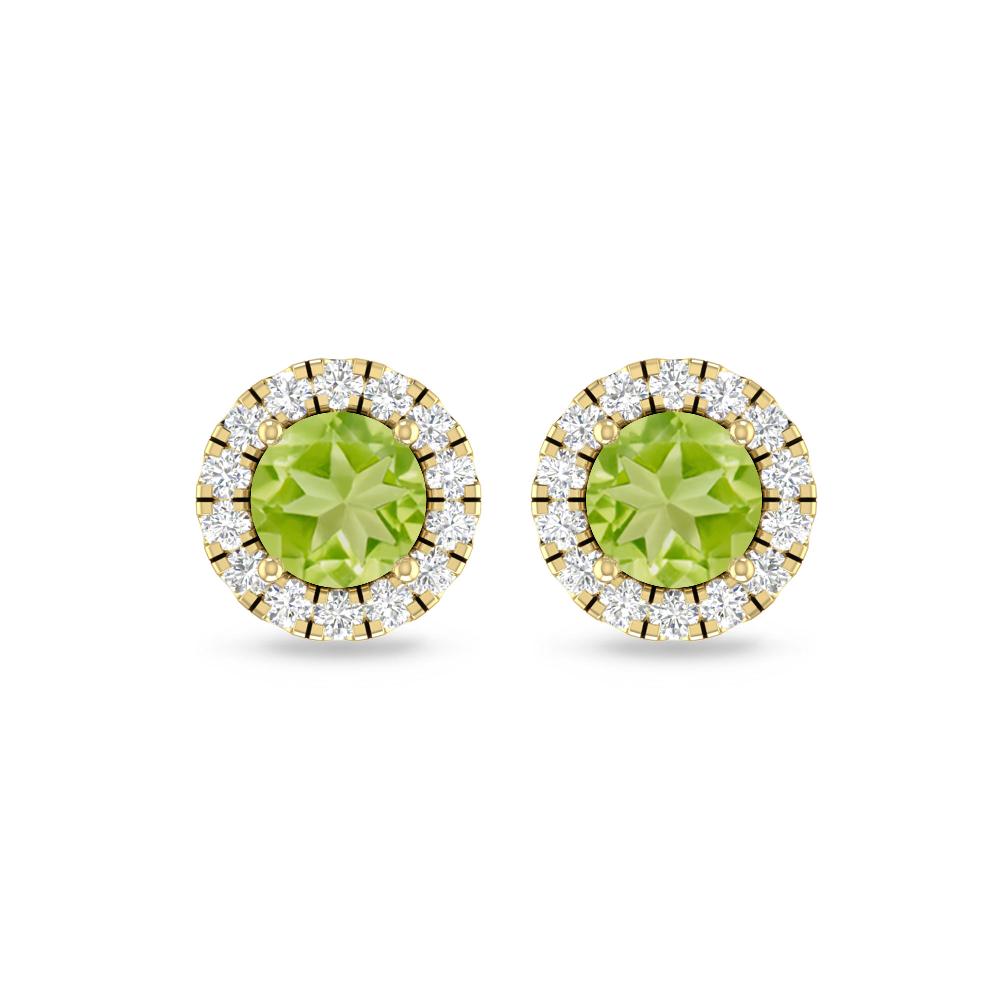 Yellow Gold - Peridot