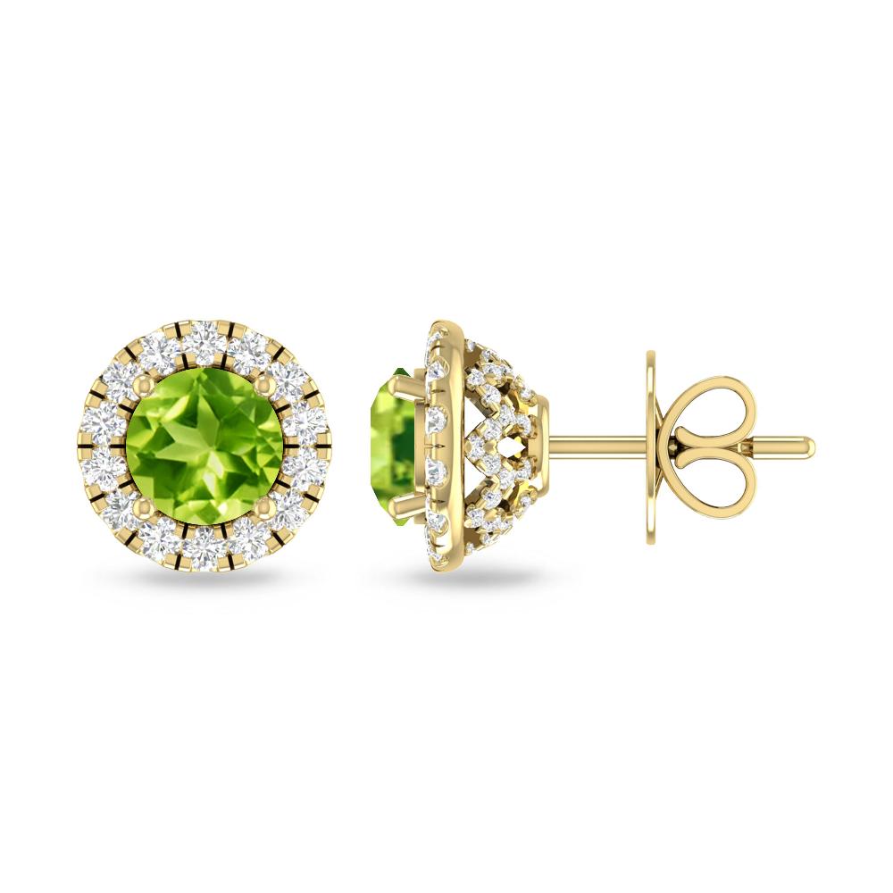 Yellow Gold - Peridot