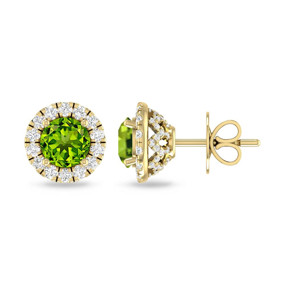 Yellow Gold - Peridot