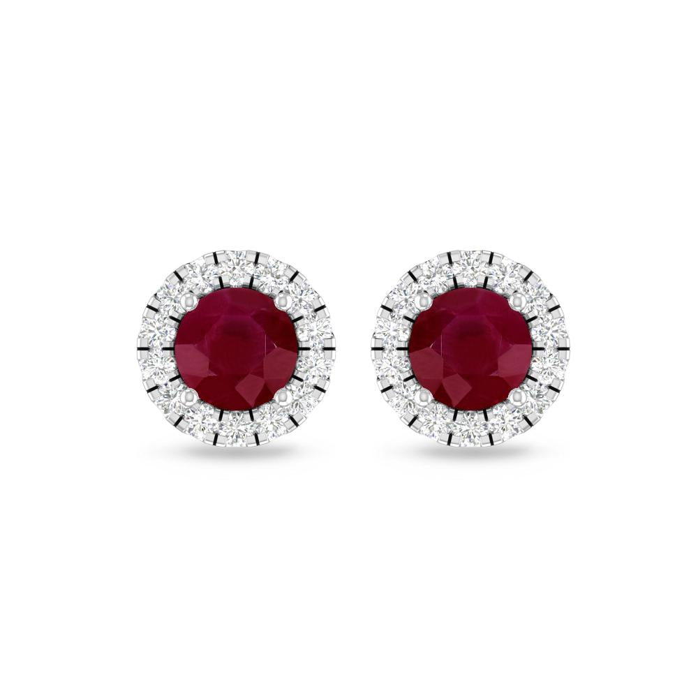 White Gold - Ruby