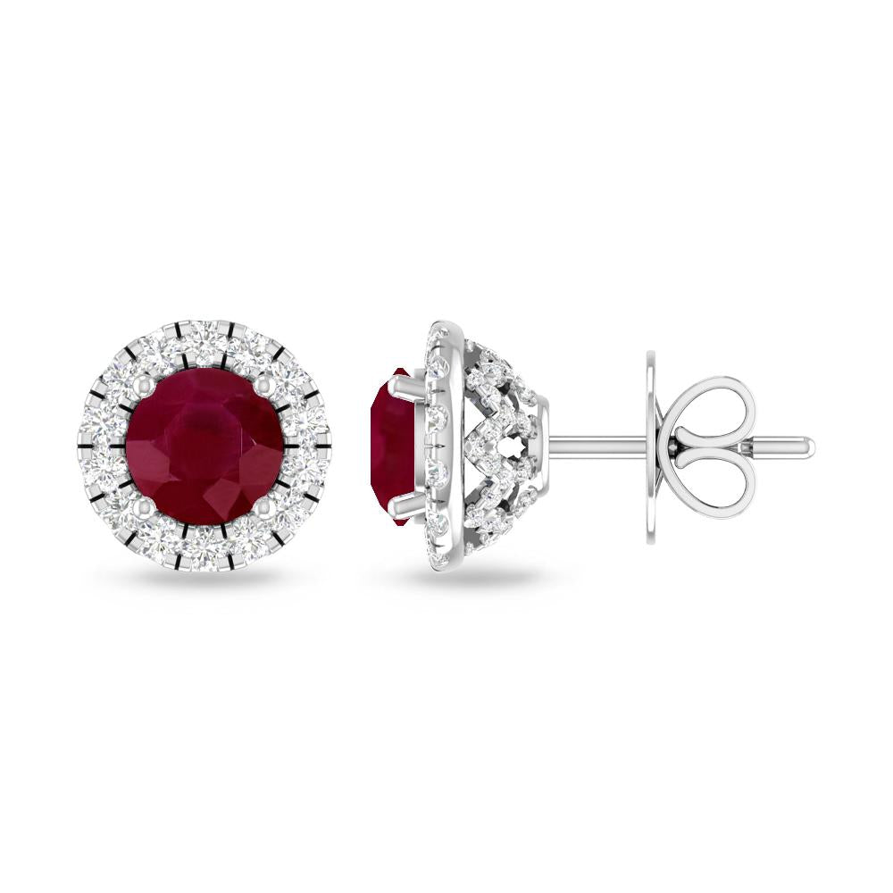 White Gold - Ruby