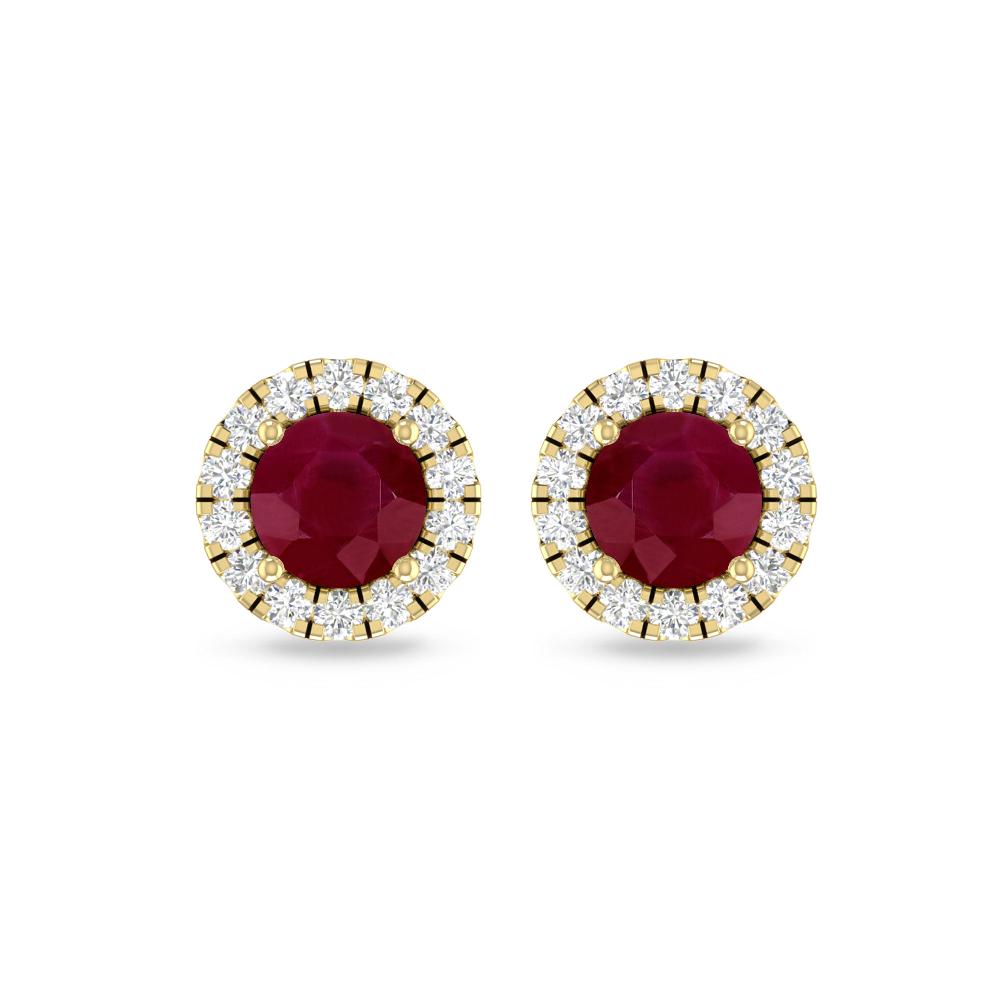 Yellow Gold - Ruby