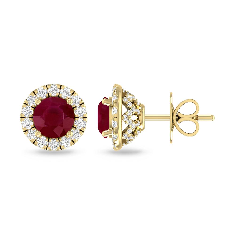 Yellow Gold - Ruby