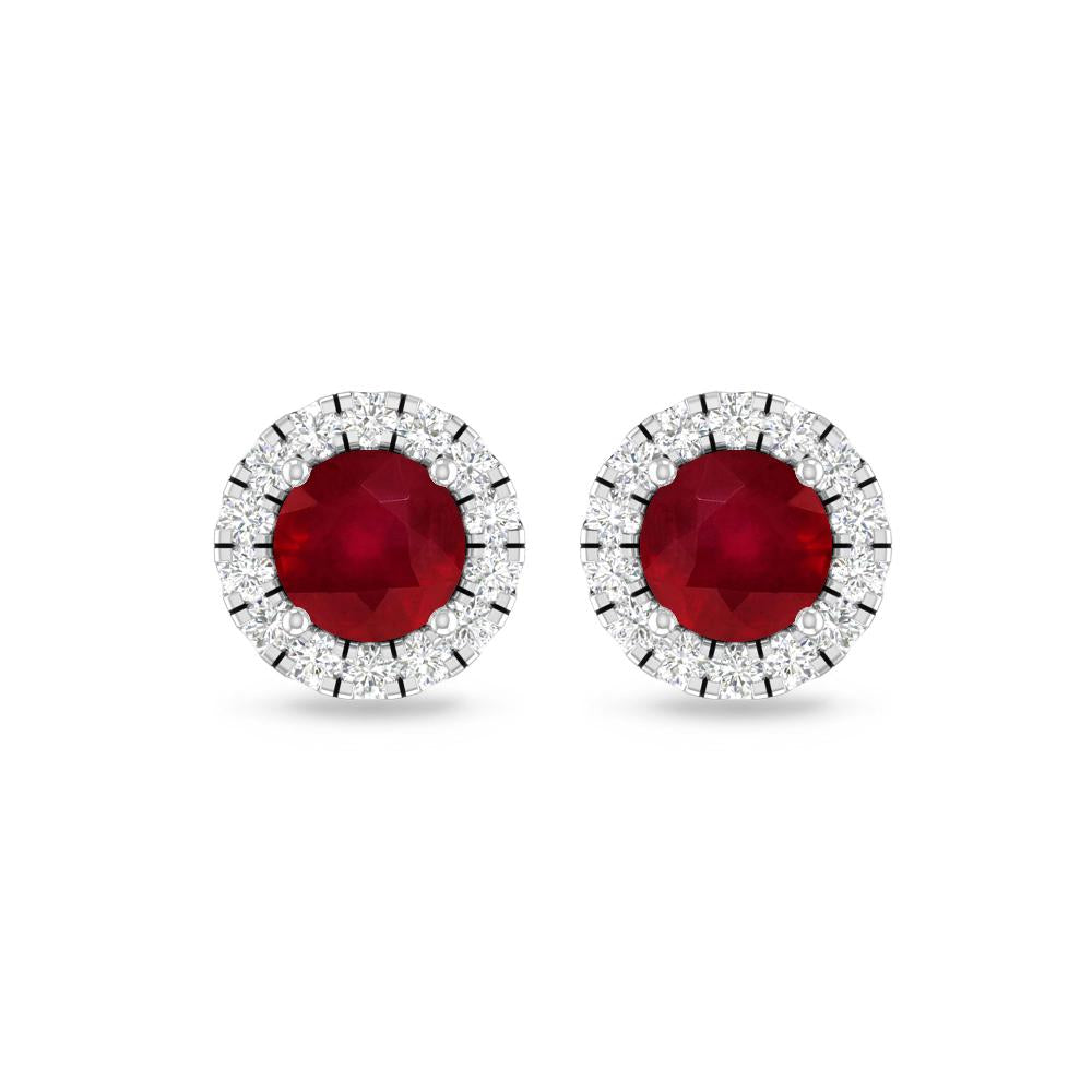 White Gold - Ruby