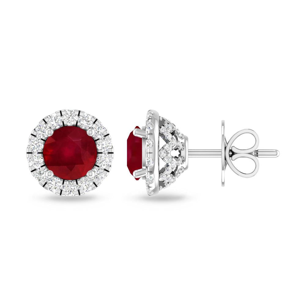 White Gold - Ruby