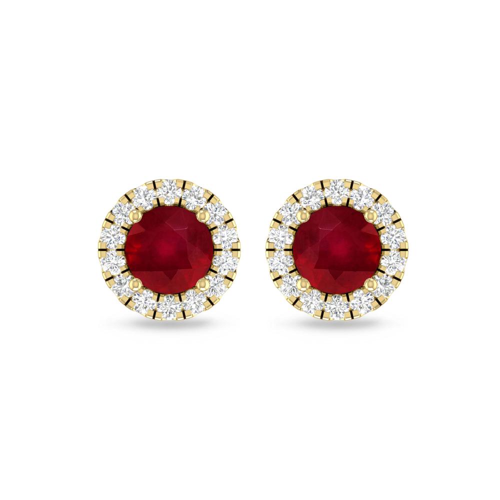 Yellow Gold - Ruby