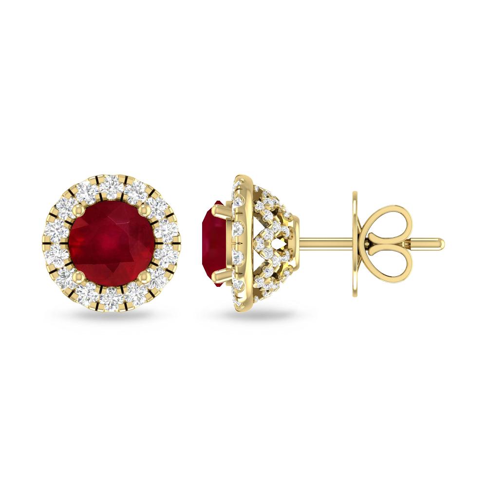 Yellow Gold - Ruby