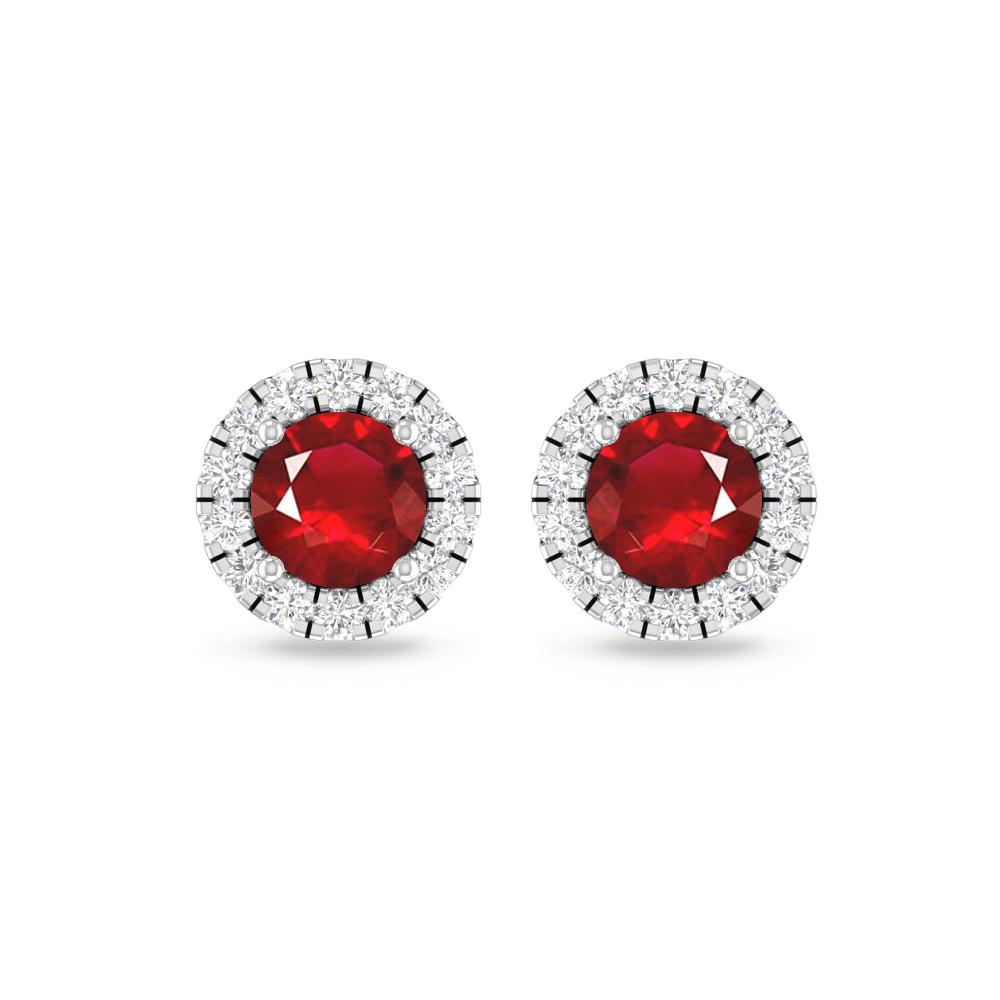 White Gold - Ruby