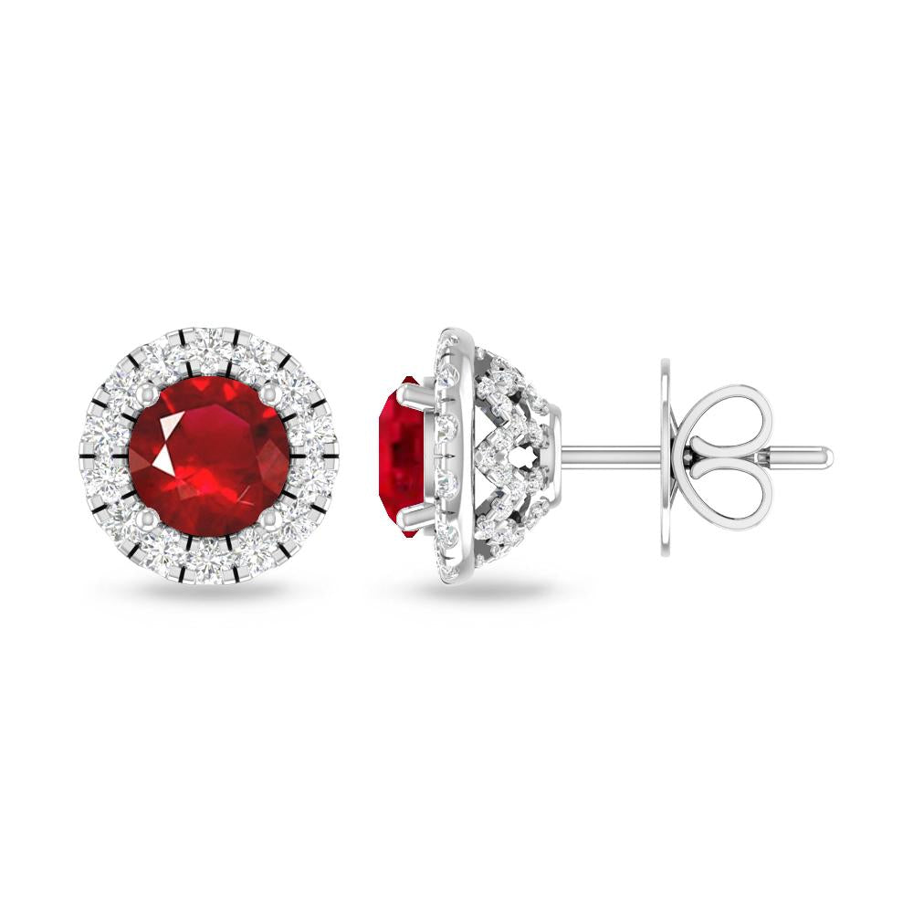 White Gold - Ruby
