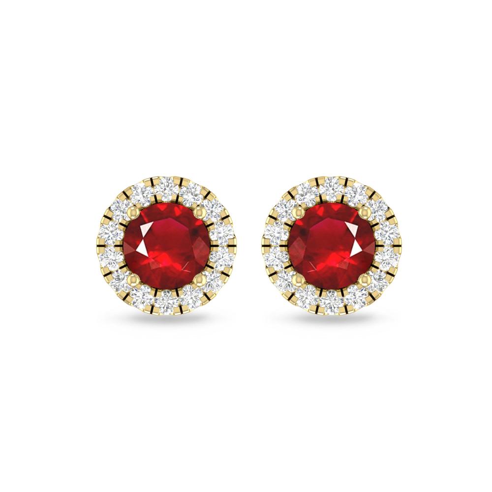 Yellow Gold - Ruby