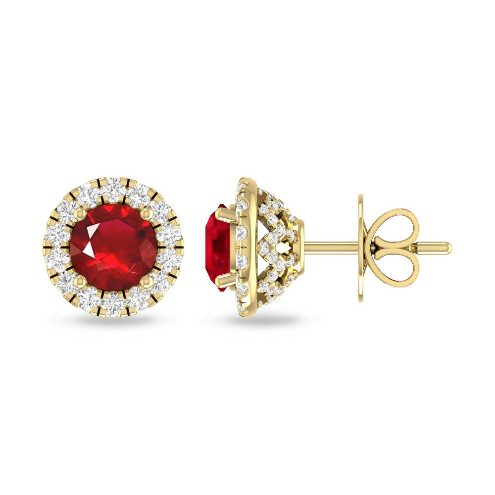 Yellow Gold - Ruby