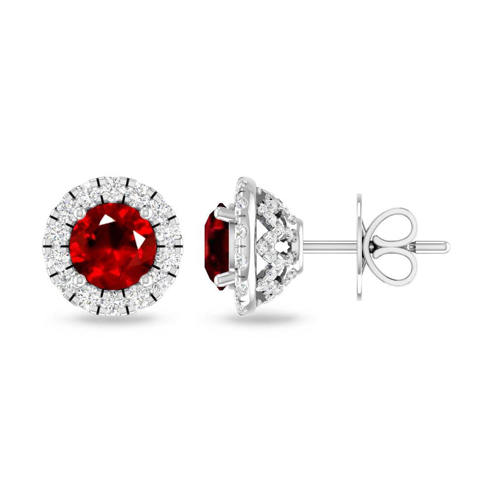 White Gold - Ruby