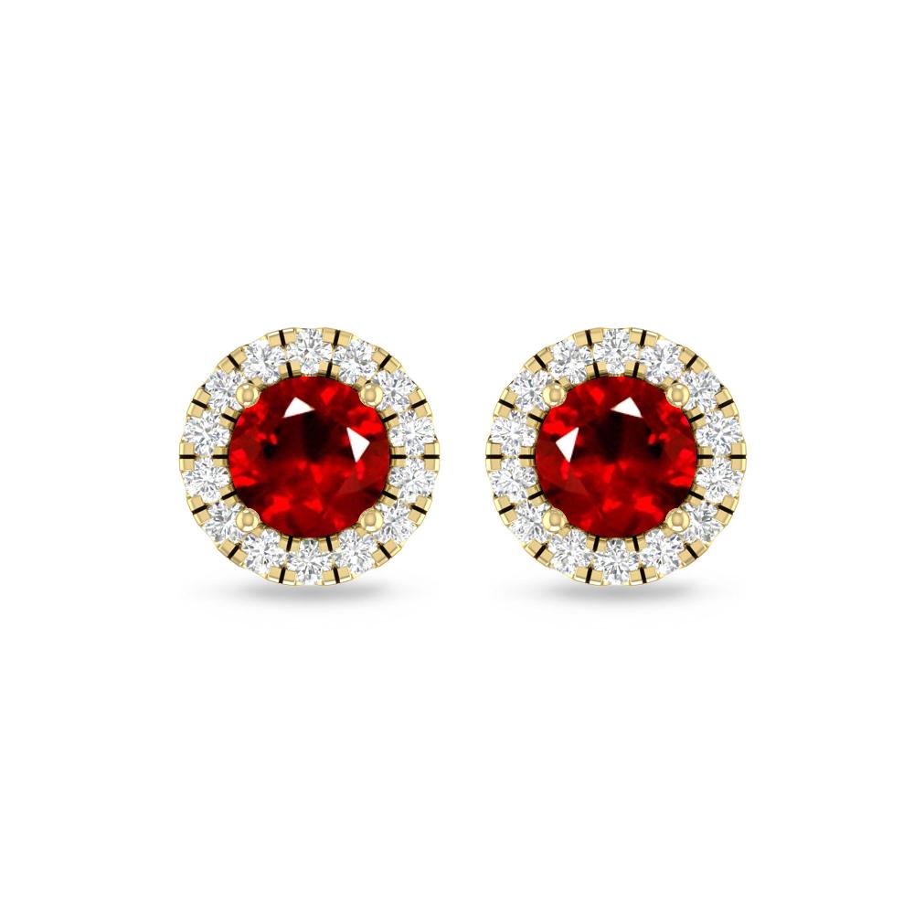 Yellow Gold - Ruby