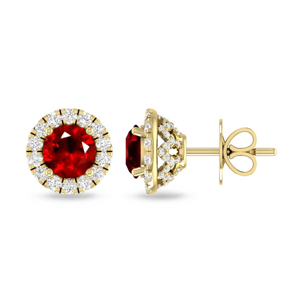 Yellow Gold - Ruby