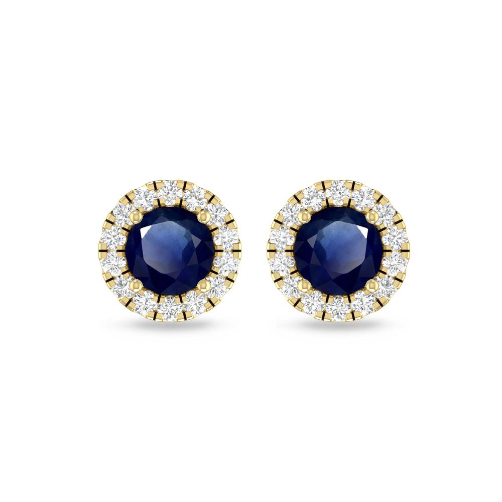 Yellow Gold - Sapphire